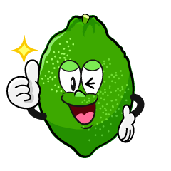 Thumbs up Lime