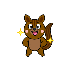 Glitter Squirrel