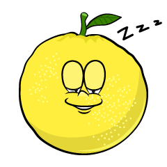 Sleeping Grapefruit