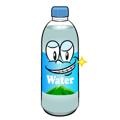 Grinning Water Bottle