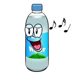 Singing Water Bottle