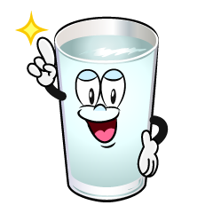 Posing Water Glass