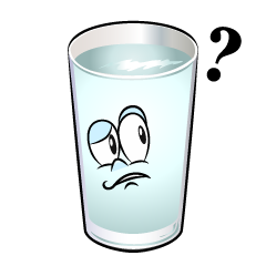 Thinking Water Glass