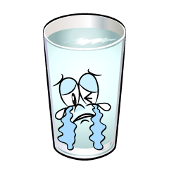 Crying Water Glass
