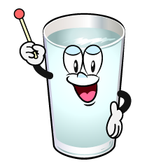 Speaking Water Glass