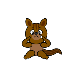 Sad Squirrel
