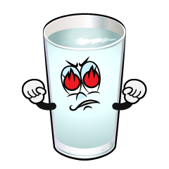 Enthusiasm Water Glass