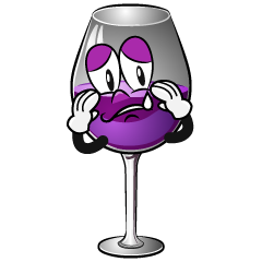 Sad Wine Glass