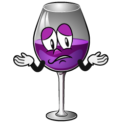 Troubled Wine Glass