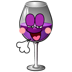 Relaxing Wine Glass