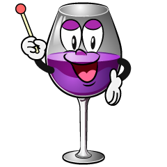 Speaking Wine Glass