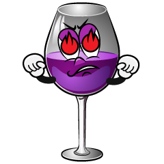 Enthusiasm Wine Glass
