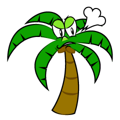 Angry Palm Tree
