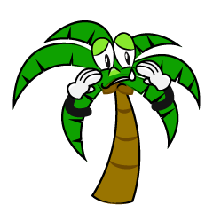 Sad Palm Tree