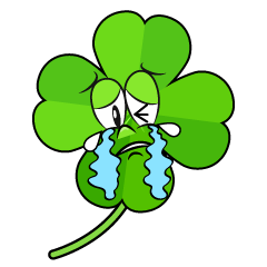 Crying Four Leaf Clover