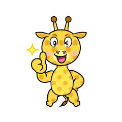 Thumbs Up Giraffe