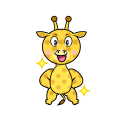 Glitter Giraffe