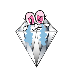 Diamante Llorando