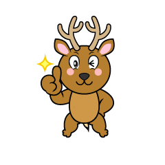 Thumbs Up Deer
