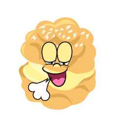 Relaxing Cream Puff