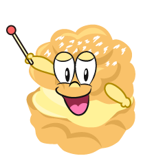 Speaking Cream Puff