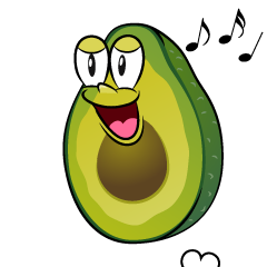 Singing Avocado