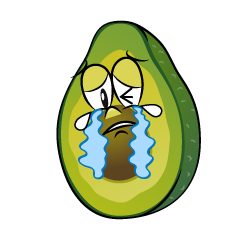 Crying Avocado