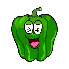 Laughing Green Pepper