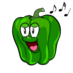 Singing Green Pepper