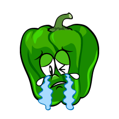 Crying Green Pepper