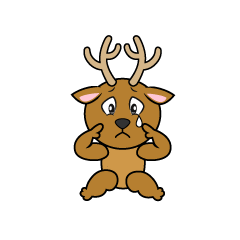 Sad Deer