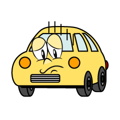 Depressed Small Car