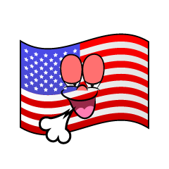 Bandera Americana Relajada
