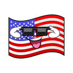Bandera Americana Genial