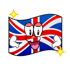 Bandera Británica Brillante