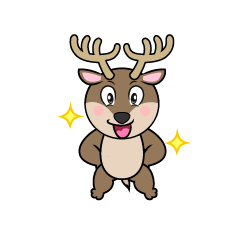 Glitter Reindeer