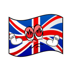 Bandera Británica Entusiasmo