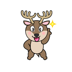 Posing Reindeer