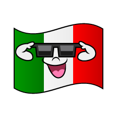 Bandera Italiana Genial