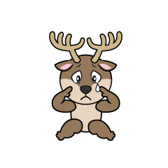Sad Reindeer