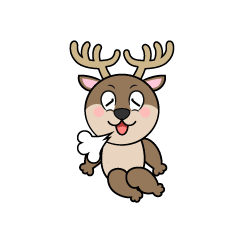 Relaxing Reindeer