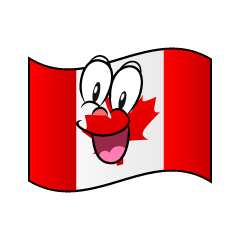 Bandera Canadiense Sorprendente