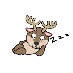 Sleeping Reindeer