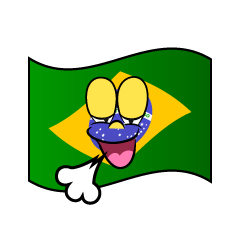 Relaxing Brazilian Flag