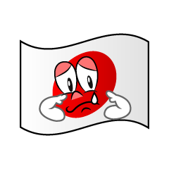 Bandera de España Triste