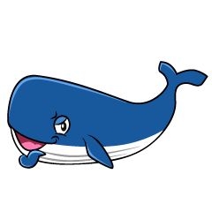 Thumbs up Whale