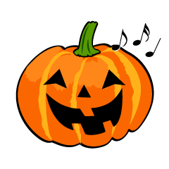 Singing Halloween Pumpkin