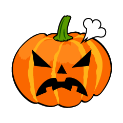 Angry Halloween Pumpkin