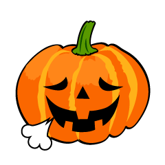 Relaxing Halloween Pumpkin