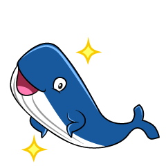 Glitter Whale